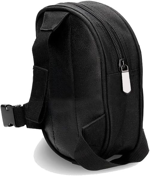 BORSA DA GAMBA UNIK M-0P NERO/FINITURA CARBONIO