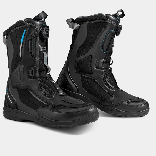 Stivali moto SHIMA STRATO WP Lady Nero Blu Urban Adventure donna