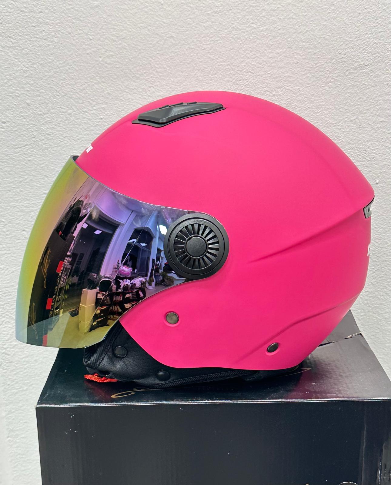 CASCO LINEA JET VISIERA LUNGA