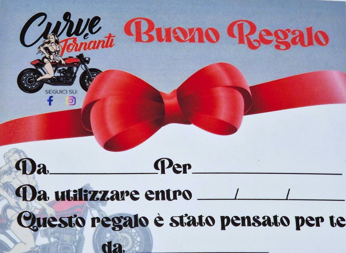Buono regalo Curve e Tornanti