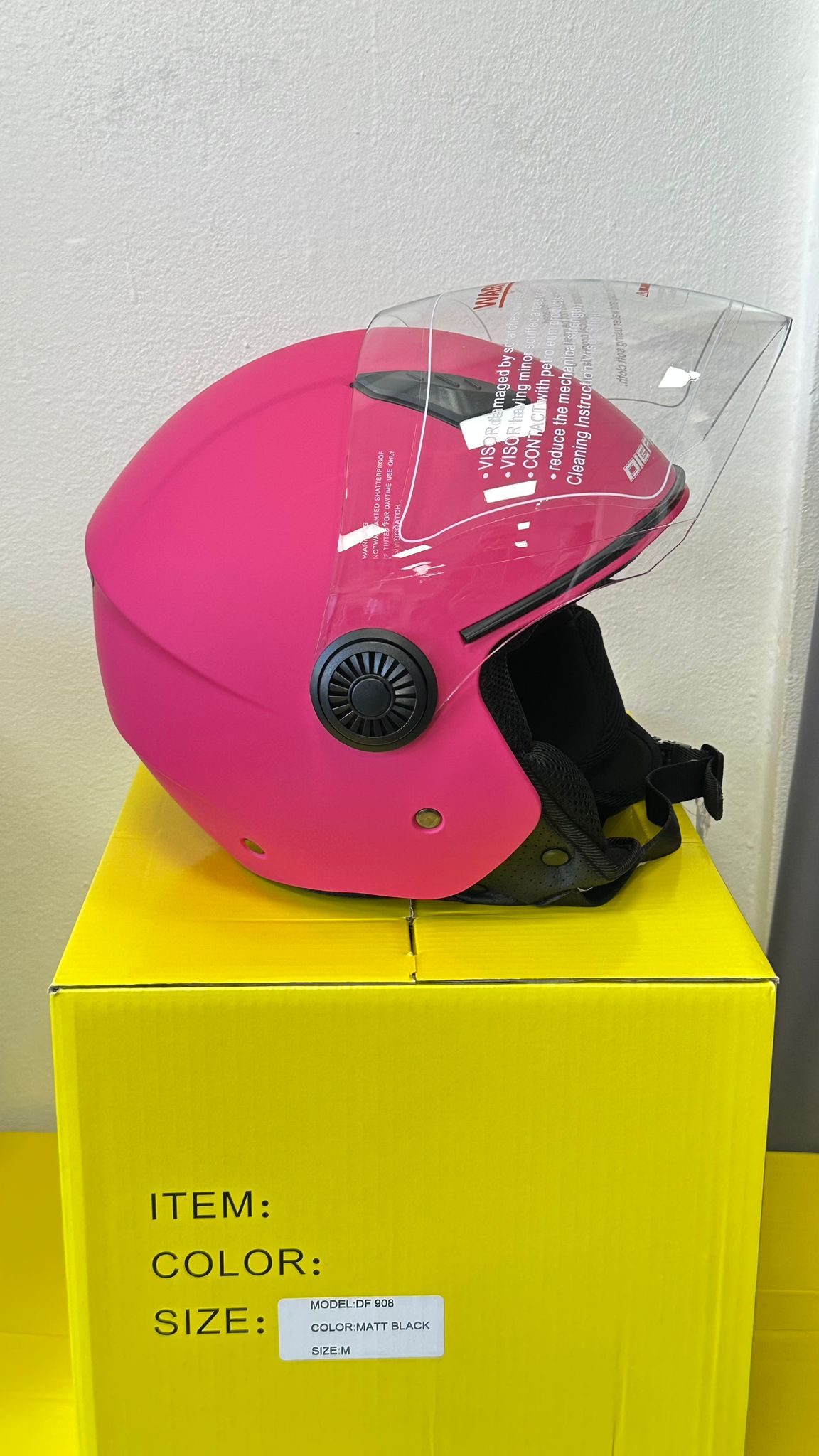 CASCO LINEA JET VISIERA LUNGA