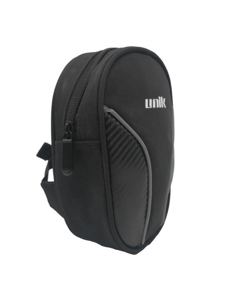 BORSA DA GAMBA UNIK M-0P NERO/FINITURA CARBONIO