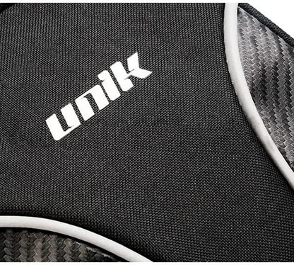 BORSA DA GAMBA UNIK M-0P NERO/FINITURA CARBONIO