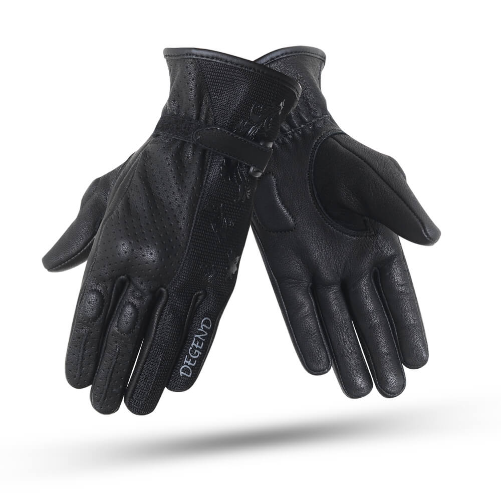 GUANTI BUTTERFLY DEGEND NERO